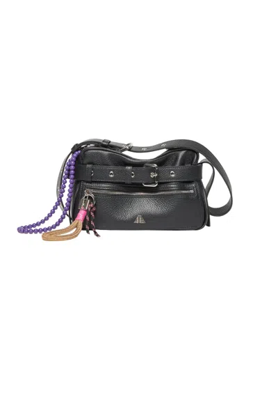 Aniye By Women's Bag  With Belt In Black