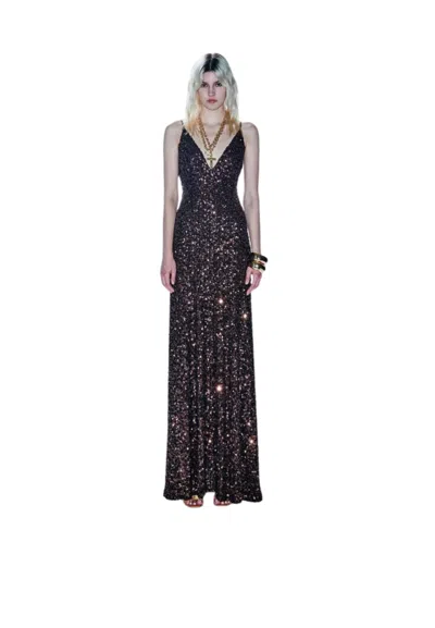 Aniye By Women's Dress  With Sequins In Metallic