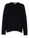 Aniye By Viven Round Neck Sweater In Black
