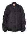 Aniye By Zippered Long-sleeved Casual Jacket In Black