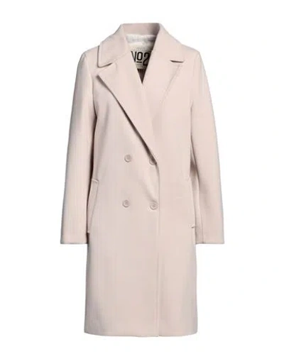 Aniye N°2 Woman Coat Beige Size M Polyester In Pink