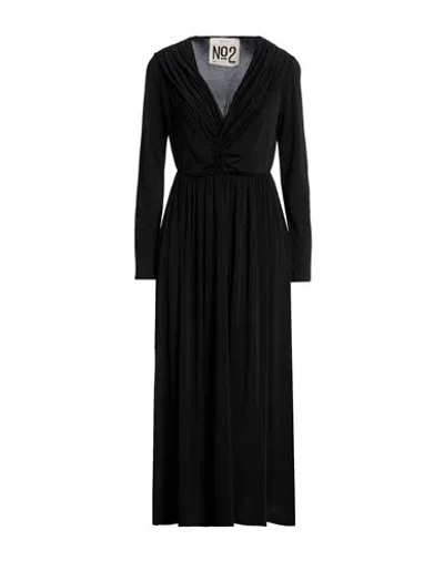 Aniye N°2 Woman Midi Dress Black Size M Polyester, Elastane
