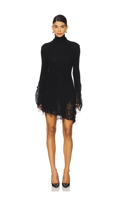 Aniye Records Abby Mini Dress In 블랙