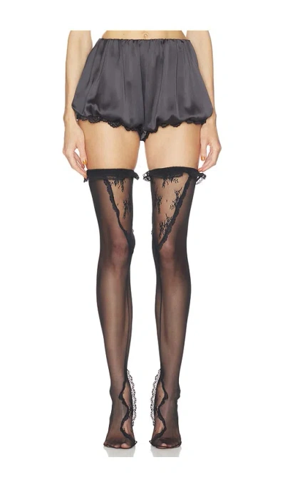 Aniye Records Lea Sock In Black