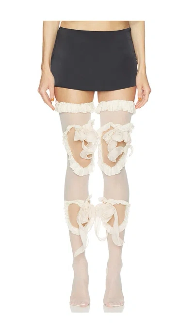 Aniye Records Merida Heart Sock In Transparent