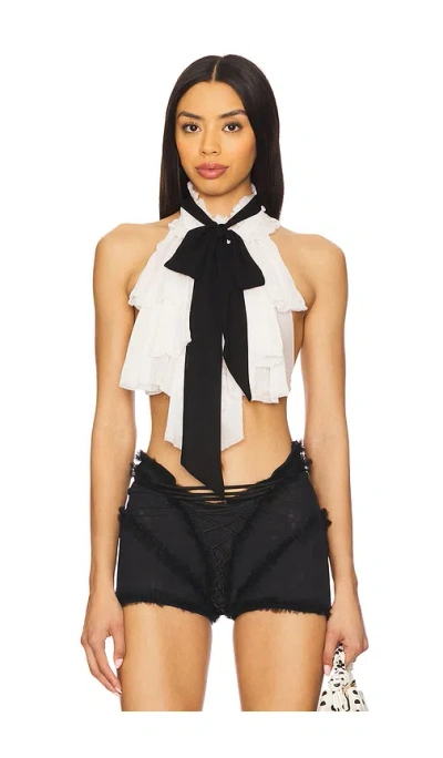 Aniye Records Mimi Ruff Top In Black