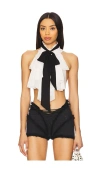 Aniye Records Mimi Ruff Top In Silk