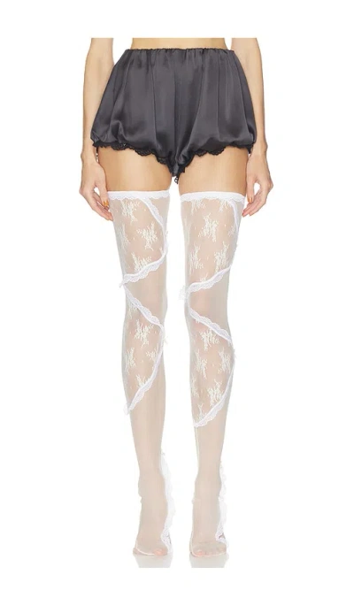 Aniye Records Sophie Sock In Metallic