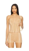 Aniye Records Talisa Bustier In Nude