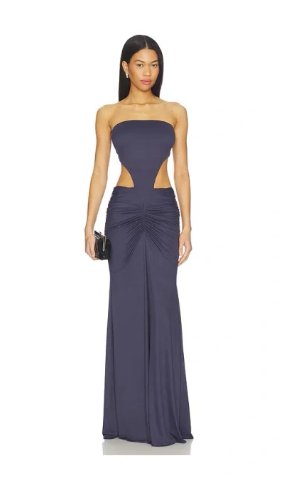 Aniye Records Zelda Band Dress In Blue