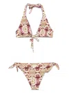 Anjuna Abstract Print Bikini Clothing