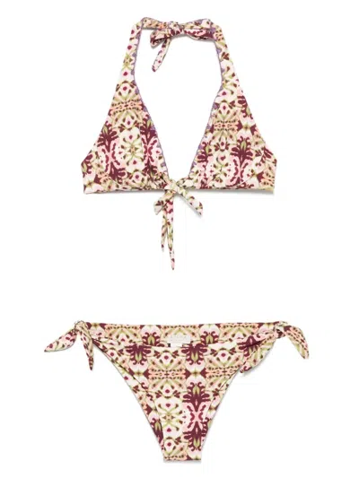 ANJUNA ABSTRACT PRINT BIKINI