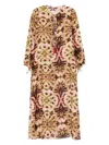 Anjuna Abstract Print Naomi Maxi Dress