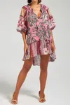 Anjuna Alessia Kaftan Patch Rosa In Pink