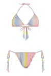 Anjuna Bikini With Triangle Bra In Multi