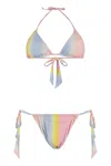 Anjuna Bikini With Triangle Bra In Multi