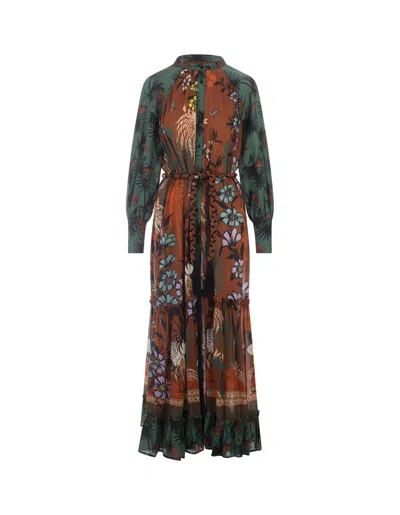 Anjuna Brown Lucilla Long Dress