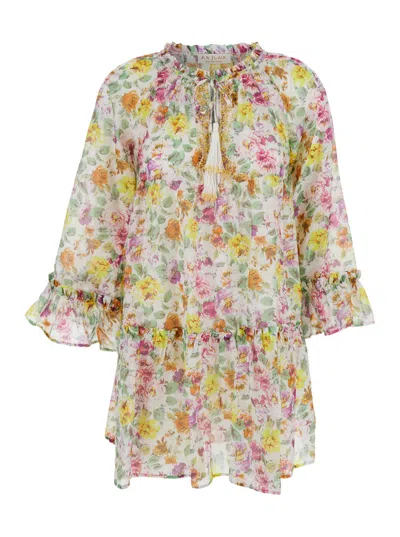Anjuna Lara Short Dress In Multicolor