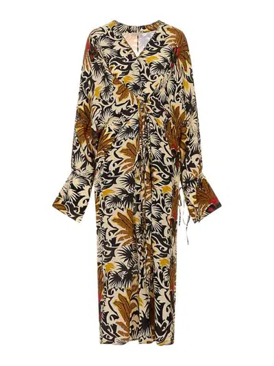 Anjuna Long Kimono In Multi