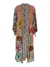Anjuna Megan Long Kimono In Multicolor