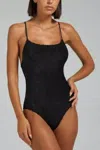 Anjuna Mina One Piece Nero In Black