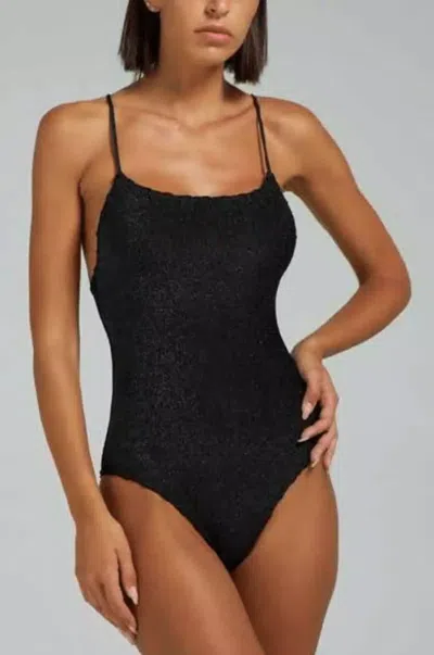 Anjuna Mina One Piece Nero In Black