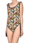 Anjuna Moira Animal Print Swimsuit In Multicoloured