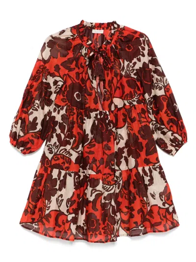 Anjuna Naike Mini Dress In Red