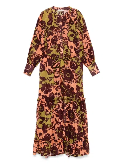 Anjuna Nina Maxi Dress In Green