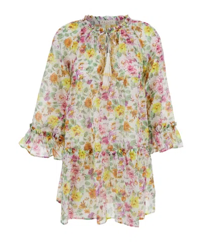 Anjuna Pattern Dress In Multicolor