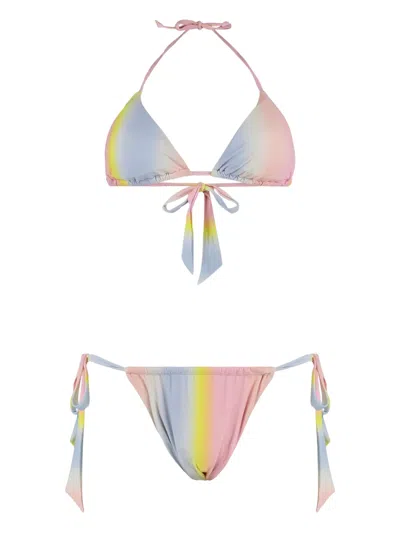 Anjuna Tie-detail Bikini In Multi