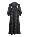Anjuna Woman Maxi Dress Black Size Xl Cotton In Black
