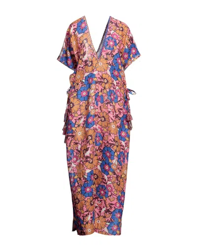 Anjuna Long Dresses In Pink