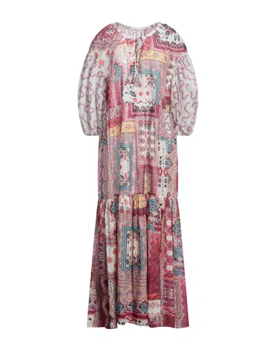 Anjuna Long Dresses In Pink
