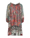 Anjuna Short Dresses In Blue