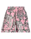 Anjuna Woman Shorts & Bermuda Shorts Pink Size Xs Linen In Pink