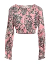 Anjuna Woman Blouse Pink Size S Cotton In Pink