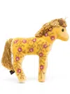 Anke Drechsel Pony Embroidered Soft Toy In Yellow