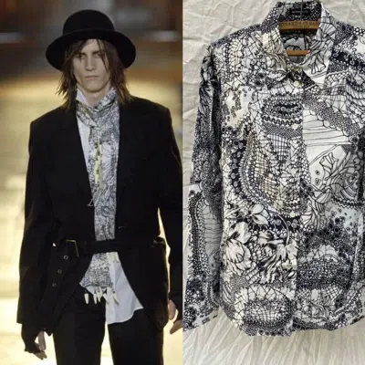 Pre-owned Ann Demeulemeester 2006 Shirt In Black