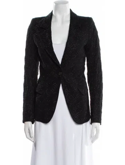 Pre-owned Ann Demeulemeester 2010's Blazer In Black