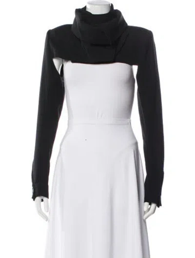 Pre-owned Ann Demeulemeester 2013 'zipper Sleeve' Jacket In Black