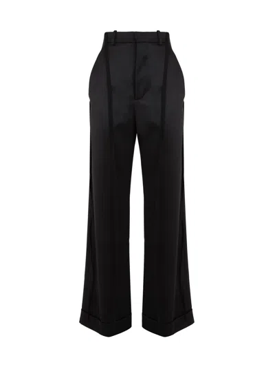 ANN DEMEULEMEESTER BELINDA LOOSE FIT TROUSERS,2202.W.TR02.200.099 099 BLACK