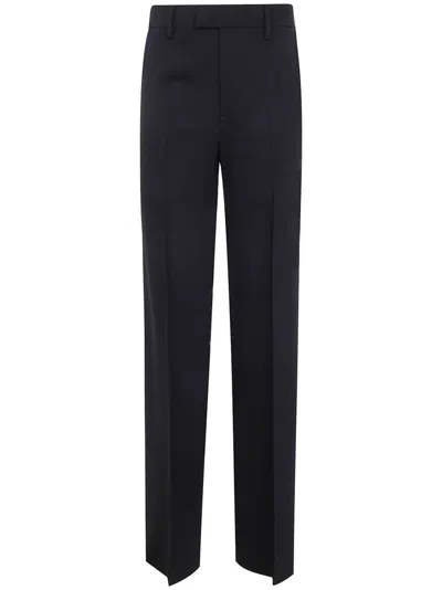 ANN DEMEULEMEESTER MAAIKE FLARED LEG COMFORT TROUSERS VISCOSE BY ANN D,2510.W.TR16.FA556.099 099 BLACK