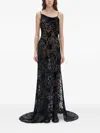 Ann Demeulemeester Aaricia Long Bias Slip Dress In Black