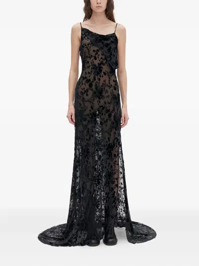 ANN DEMEULEMEESTER AARICIA BIAS SLIP GOWN