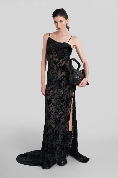 Ann Demeulemeester Aaricia In Black Velvet