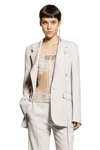 Ann Demeulemeester Abelina Bra In Washed Satin Silk And Tulle