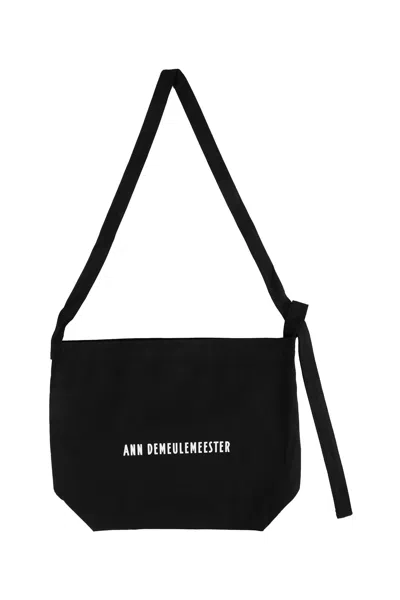 Ann Demeulemeester Ad Medium Shoulder Bag In Black