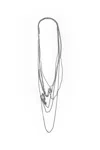 Ann Demeulemeester Adalina Necklace In Metallic