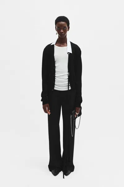 Ann Demeulemeester Adela Shirt Collar In Multicolor